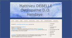 Desktop Screenshot of osteohendaye.com